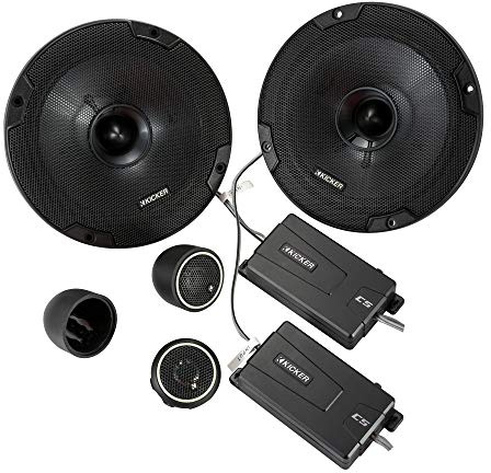KICKER CSS674 (CSS674-46) - 16,5 cm Komponenten-Lautsprecher mit 300 Watt (RMS: 100 Watt)