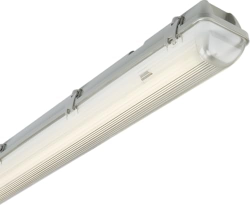 230V IP65 1x58W 5ft Single HF Non-Corrosive Fluorescent Fitting with Emergency