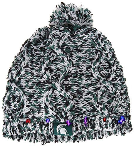 FOCO NCAA Damen Beanie mit Beleuchtung, groß, Damen, Womens Chunky Light UP Beanie, Team Color, OS