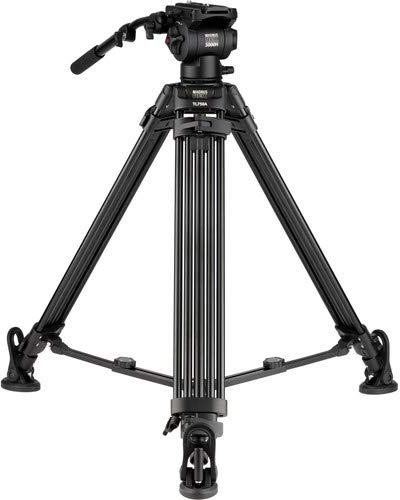 Magnus REX VT-5000 2-Stage Video Tripod with Fluid Head