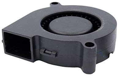 IANPAV 32F Ventola 50mm 52x51x15 FB1401205205115A 12V DC 0,11A 1,3W Air Blower Fan Soffiatore a centrifuga a Spinta tangenziale turbina 50 mm 5 cm 3 Fili (+/-/Sensore) Raffreddamento