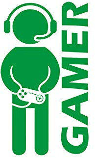 Recognise Design Gaming Vinyl Wall Stickers Video Game Cool Gamer Wall Decal Art Décor