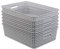 Kiddream 6 Packs A4 Paper Storage Basket Tray, Plastic Office Storage Trays