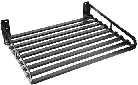 Alumimum Soporte de pared para horno de microondas, soporte de pared para microondas, estantería de metal, resistente, comercial o doméstico, para microondas, con kit de fijación(50 * 40)