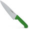 Giesser seit 1776 - Made in Germany - Kochmesser 20 cm Veggie, grün, nachhaltiger Griff, rutschfest, Küchenmesser rostfrei, scharfes Messer für gesunde Küche