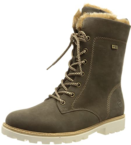 Remonte Damen D8476 Schneestiefel, Smoke/Steppe / 45, 39 EU
