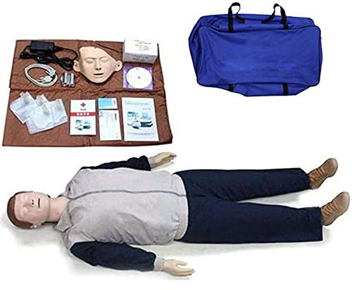 ZMIN Reanimationspuppe Erste Hilfe Trainingspuppe für Wiederbelebung, Trainingspuppe
