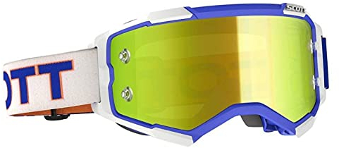 Scott Fury '90s Edition Motocross-Brille (Blue/Orange/White, Einheitsgröße)