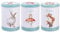 Wrendale Designs by Hannah Dale - The Country Set Tea, Coffee & Sugar Canisters - 155mm x 110mm
