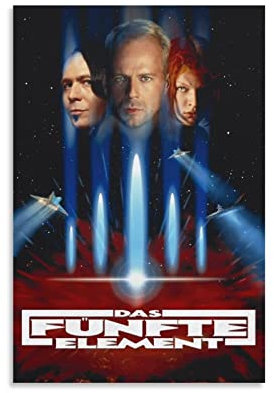 yydds Film Das fünfte Element Leinwand Poster Wandkunst Druck Ästhetische Raumdekoration Malerei Poster Home Office Dekoration 30 x 45 cm