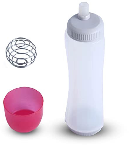 KAYLRE Teigportionierer mit Skala, Teigdosierer für 700 ml, für Crepes, Poffertjes, Pfannkuchen, Waffeln, Muffins oder Donutteig