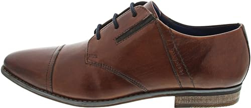 bugatti man Business Lace Shoe Cognac, 46