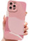 ECZOIL HZLFCZL Compatible with iPhone 12 Pro Max Case 6.7 Inch,cute painted art lens protective slim soft phone case for iPhone 12 Pro Max for women girl-Pink