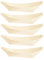 Legno Sushi Vassoio Barca,50 pezzi Sushi Barca Piatto Vassoio Sushi Vassoi di Barca di Legno Piatti Legno Sushi Vassoio Piatto per Spuntino Dessert Caramelle Che Servono 4 Pollici