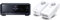 Yamaha Receiver RX-V4A schwarz – Netzwerk-Receiver mit MusicCast Surround-Sound & TP-Link WLAN Powerline Adapter Set TL-WPA8631P KIT