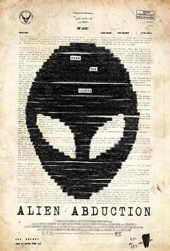 A320 Poster Alien Abduktion, 28 x 43 cm