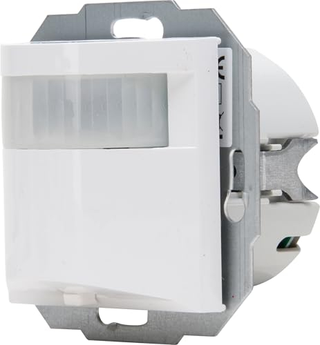 HK07 - INFRAcontrol R180°, Infrarot-Bewegungsmelder, 3-Draht-Gerät, max. 1000W, 55x55 mm, Farbe: arktisweiß