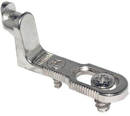 Hettich Rückwandverbinder RV1 vernickelt, 4 Stück