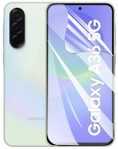 [2 pcs] Films de Protection d'écran en Hydrogel pour Samsung Galaxy A36 5G (6.7 Pouces), [HD] Film de Protection en Transparent TPU Souple [Pas de Verre Trempé]