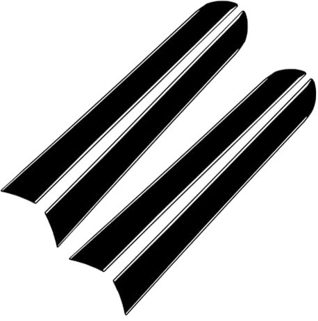 GZYF Innentür Armlehne Griff Verkleidung ABS Piano Schwarz Auto Für A4 B8 A5