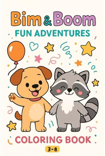 Bim and Boom’s Big Coloring Book