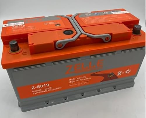 019 Flooded Car Battery – 12V 110Ah with 650A CCA | Maintenance-Free Start-Stop Suitable Battery