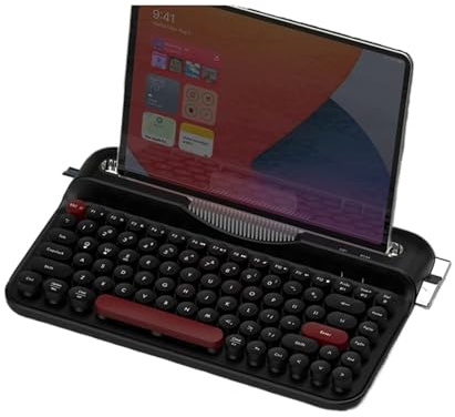 Compatible for AJAZZ AF84 Retro Round 75% Wireless | Typewriter-style round keycaps. 82-key Bluetooth.(G3-160mm)