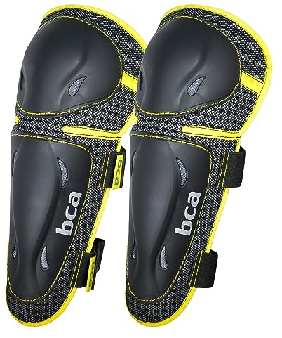 K2 Unisex – Erwachsene MTNPRO Guards Pair Schoner, Black-Yellow, 1SIZ