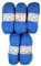 5 x 289 500 g Wolle 100 g Alize Bebe blau zum Stricken und Häkeln
