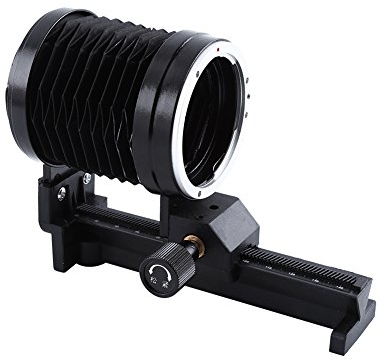 VGEBY Macro Fuelle de Extensión de Cámara con Montura Trípode Macro Fuelle de Cámara para EF Mount Focus Lentes Y Accesorios