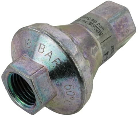 Fittingstore - Inline Druckregler G 1/4 Druckminderer Druckluft 1–8 bar voreingestellt (Ausgangsdruck: 1 bar)