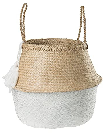 SKLUM Korb Kahs Borl Ø40 x 38 cm Weiss
