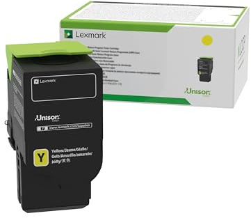 Lexmark 78C1XYE Extra High Yield Contract Toner Cartridge Yellow