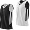 Liberty Imports Maillot de basketball réversible en maille pour homme - Blanc - Taille L