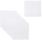 Springboard Kreuzstich-Stoffquadrate – 10er-Pack Binca-Netz zum Nähen – 100% Baumwolle Stickstoff für Kinder & Anfänger – Kreuzstich Zubehör und Zubehör – Quadrate 15 x 15 cm – Weiß