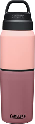 Camelbak Multibev vakuumisolierte Edelstahl-Thermoskanne Terrakotta Rose / Wein