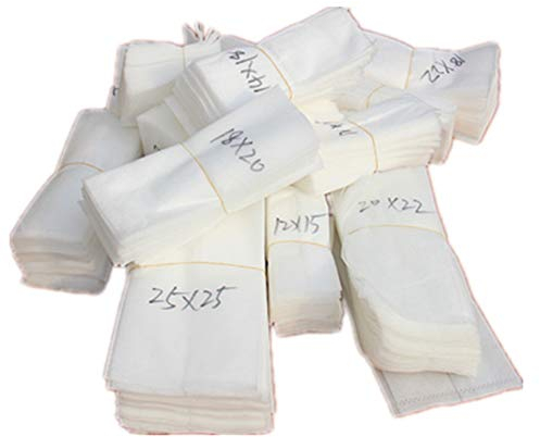 Brussel Lot de 100 sacs en tissu non tissé biodégradable résistant à la corrosion pour pépinière, semis, pots de semis, 9 cm x 13 cm