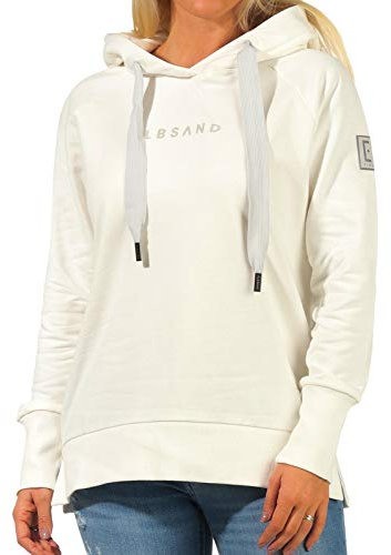 Elbsand Svana Damen Hoodie, Sweatshirt mit Kapuze, Rundhalsausschnitt