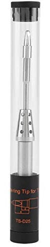 Replacement Solder Bit Mini Stainless Steel Soldering Iron Tip TS80 Soldering Iron Tip for TS80 Digital Soldering Iron (TS-D25)