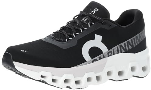 ON RUNNING Herren Cloudmonster 2 Sneaker, Black/Frost, 45 EU