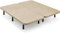 HOGAR24 ES | Base tapissée en Tissu 3D Beige | Comprend des vannes de Respiration | Pieds Non Inclus | Dimensions : 160 x 200 cm