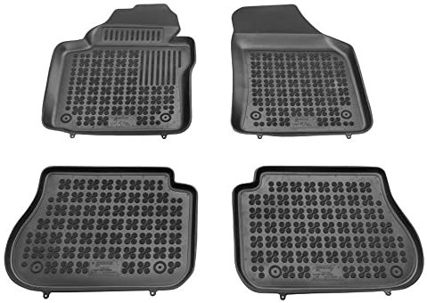 SMK Auto fußmatten gummimatten passt für Volkswagen Caddy III 2007-2015 fussmatten Auto für alle Jahreszeiten, die vor Schmutz und Dreck schützt fußmatten Auto