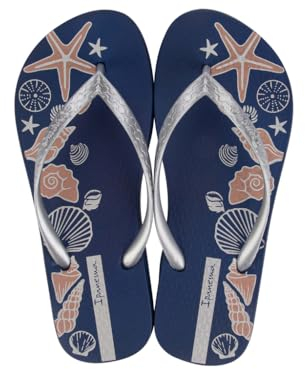 Ipanema Damen Classica Happy Xi Fem Flache Sandale, Silber, 37 EU
