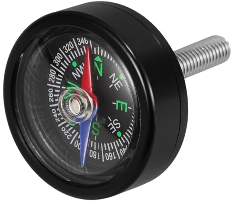 Toddmomy 1satz Multifunktionaler Fahrradkompass Tragbares Zubehör Für Mountainbike-Navigation Praktisches Und Kompaktes Design Für Sicheres Fahren Im Freien