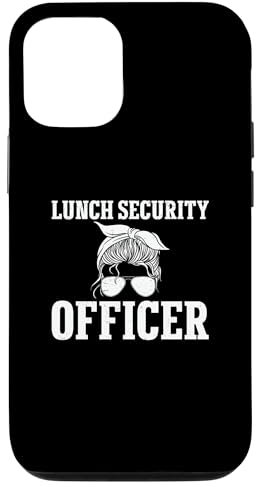 Hülle für iPhone 14 Lustiges Mittagessen Security Officer Lunch Monitor Lunch Patrol