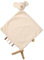 Nattou Grand Doudou Plat en Polyester, Souris, Compagnon de Route dès la Naissance, 35 x 35 cm, Teddy, Blanc