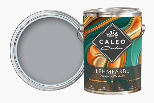 Caleo Color Lehmfarbe FLUSSKIESEL 0,15 Liter - ökologische Wandfarbe für Wohnzimmer und Co. - hoch deckend, tropffrei, geruchsneutral
