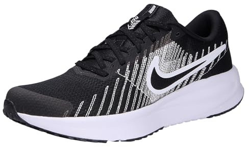 NIKE Run Defy, Sneaker Hombre, Negro Blanco, 42.5 EU