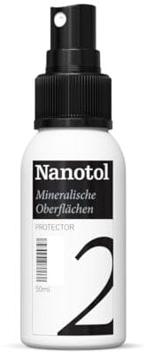Nanotol Premium Steinimprägnierung | Testprodukt 50 ml | 6 Jahre Langzeitschutz | Gegen Nässe, Moos & Verfärbung | Für Ziegel, Beton, Pflastersteine & Fassaden