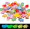 Schildkröte, 80 Mini Turtles aus Harz, 10 Farben, Dekoration für Pflanzen, Geburtstagsfeiern, Hochzeiten, Aquarien, Miniaturlandschaften, Terrassen, Fensterbänke